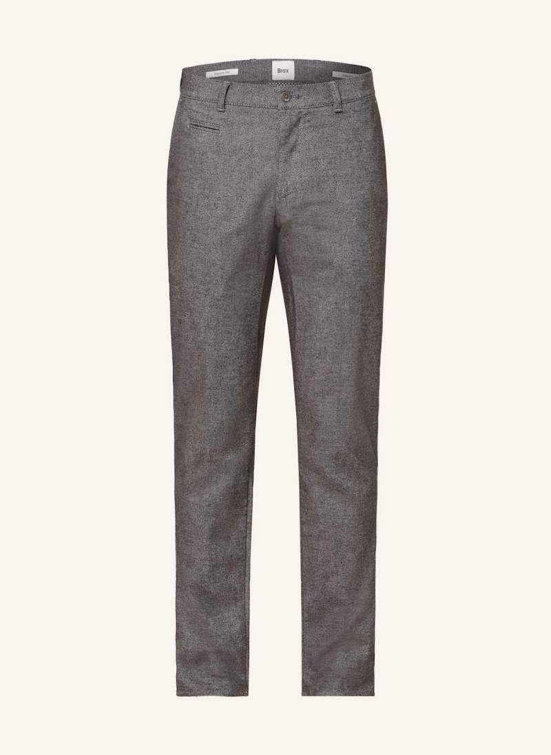 Brax Chino Fabio Modern Fit grau von BRAX