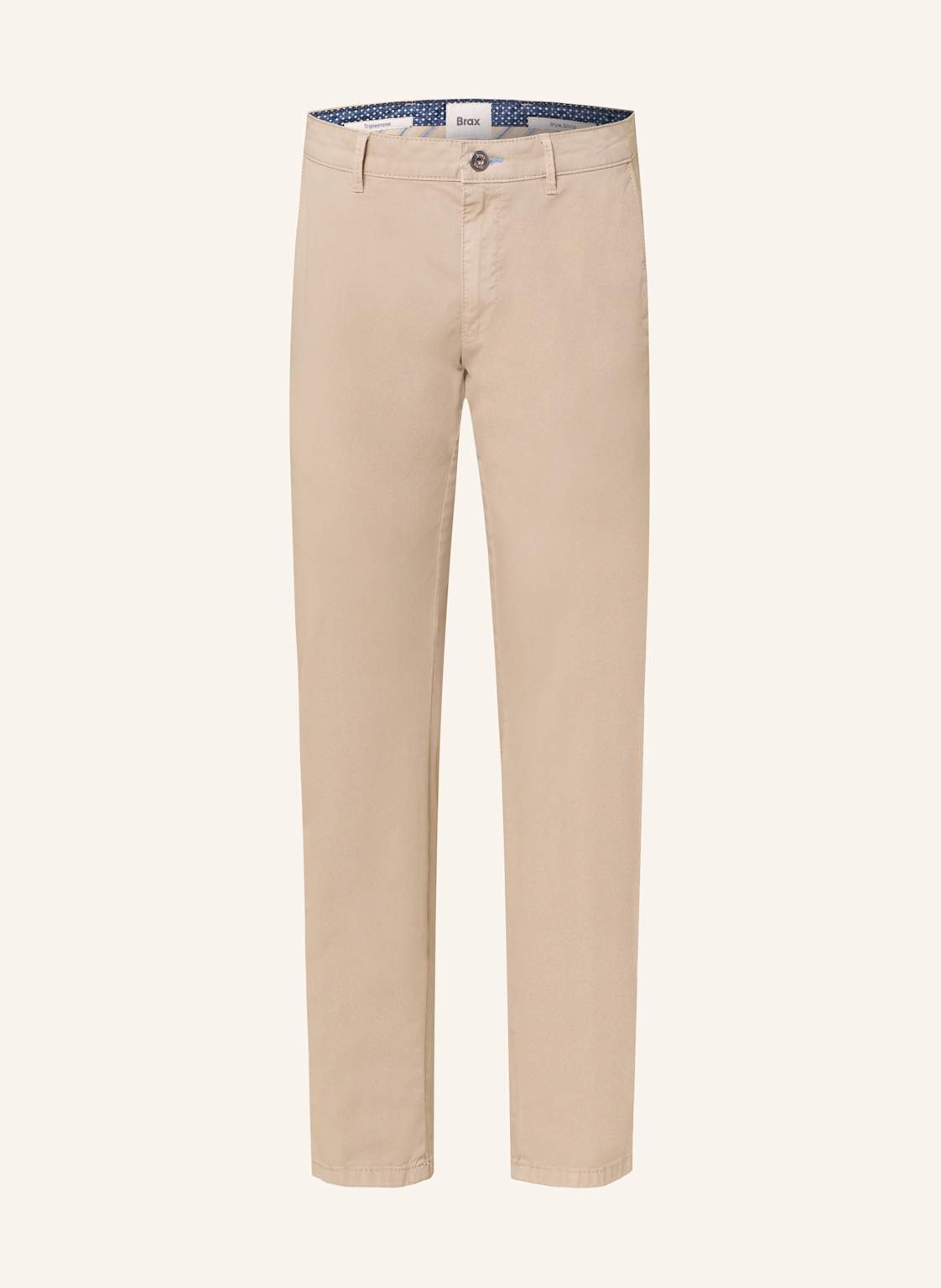 Brax Chino Silvio Slim Fit beige von BRAX