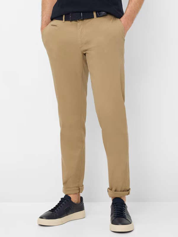 Brax Chino Style Fabio In Regular Fit hellbraun extra lang von BRAX