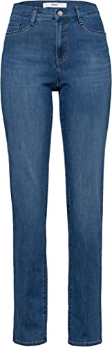 BRAX Damen Style Carola Blue Planet Nachhaltige Five-Pocket Jeans Used Regular Blue 29W / 32L von BRAX