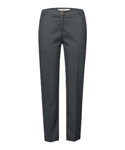 Brax Damen Style Maron - Wool Touch In Relaxter Silhouette Freizeithose, Grau, 32W / 34L EU von BRAX