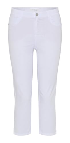 Brax Damen Style Mary C Ultralight Cotton Capri Hose, Weiß,31W / 32L Brax Damen Style Mary C Ultralight Cotton Capri Hose, Weiß,31W / 32L von Brax