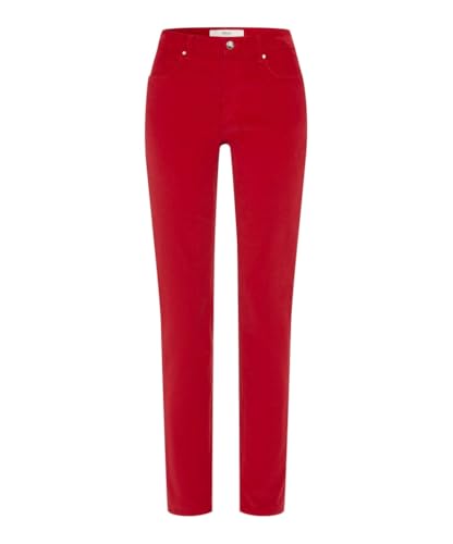 Brax Damen Style Mary Cozy Corduroy Hose, Carmine, 32W x 32L Brax Damen Style Mary Cozy Corduroy Hose, Carmine, 32W x 32L von Brax