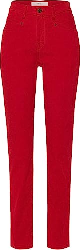 Brax Damen Style Mary New Corduroy Hose, Salsa, 38W / 32L EU von BRAX