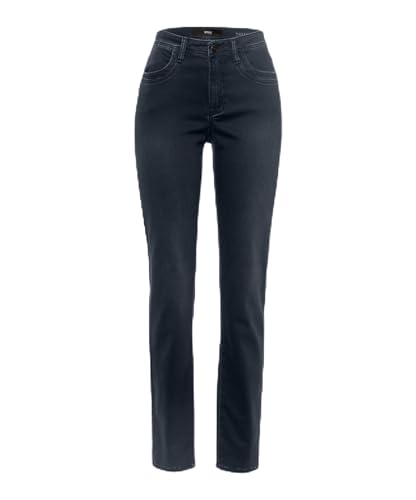 Brax Damen Style Mary Style Mary Five-Pocket-Jeans in Thermo Denim,Used Dark Blue,34W / 30L von BRAX