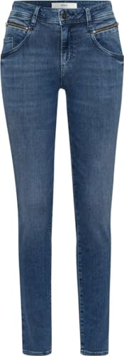 BRAX Damen Style Shakira Vintage Stretch Denim Jeans, Used Stone Blue, 34W / 34L von BRAX