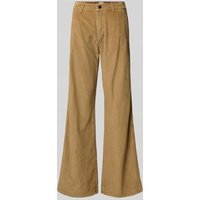 Brax Flared Cordhose mit französischen Eingrifftaschen Modell 'MAINE' in Camel, Größe 40 von BRAX