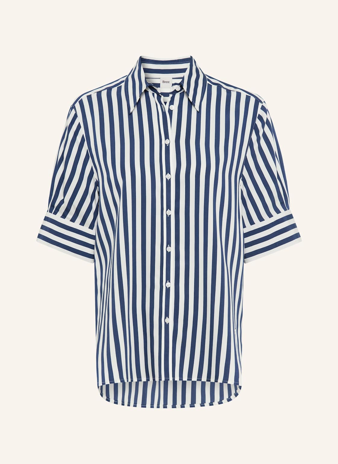 Brax Hemdbluse Style Villy blau von BRAX