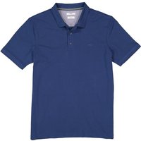 Brax Herren Polo-Shirt blau Baumwoll-Piqué von BRAX