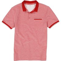 Brax Herren Polo-Shirt rot Baumwoll-Jersey von BRAX