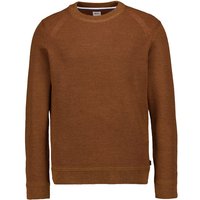 Brax Herren Pullover braun unifarben Brax Herren Pullover braun unifarben von BRAX