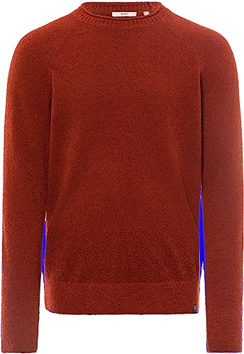 Brax Herren Style Rob Legerer Pullover ,Burned Orange, XL von BRAX