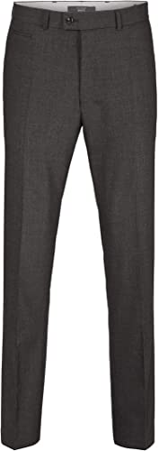 BRAX Herren Style Enrico Flatfront Business Klassisch Hose, Anthrazit, 34W / 30L EU von BRAX