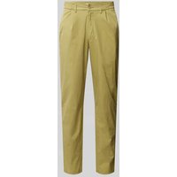 Brax Hose mit Eingrifftaschen Modell 'TINO' in Khaki, Größe 38/32 von BRAX