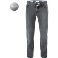 Brax Herren Jeans grau Baumwolle Straight Fit von BRAX