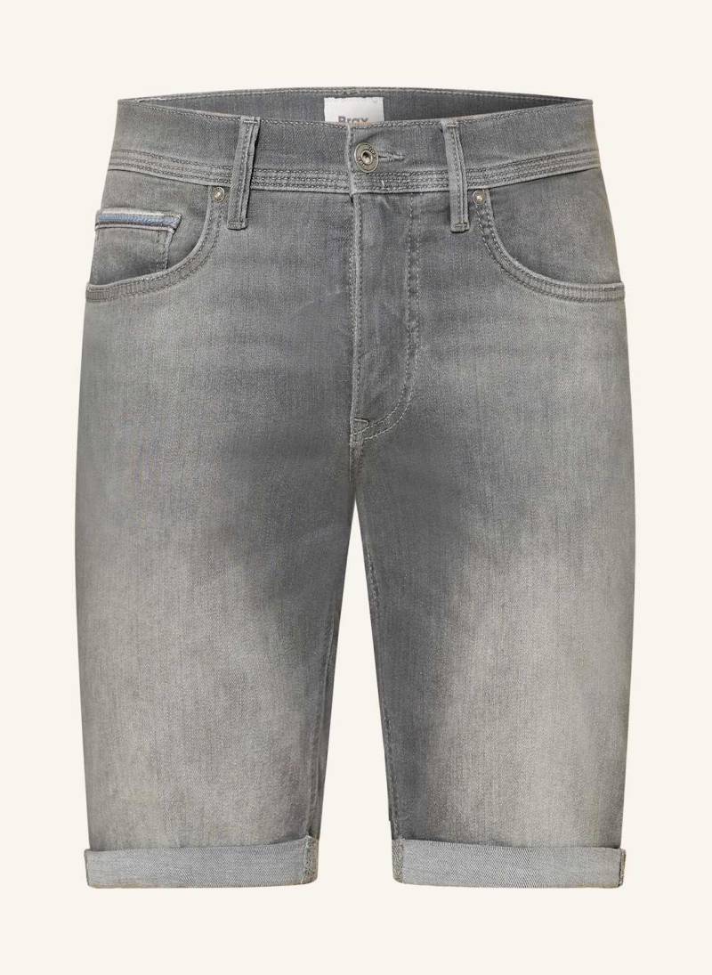 Brax Jeansshorts Chris B Slim Fit grau von BRAX