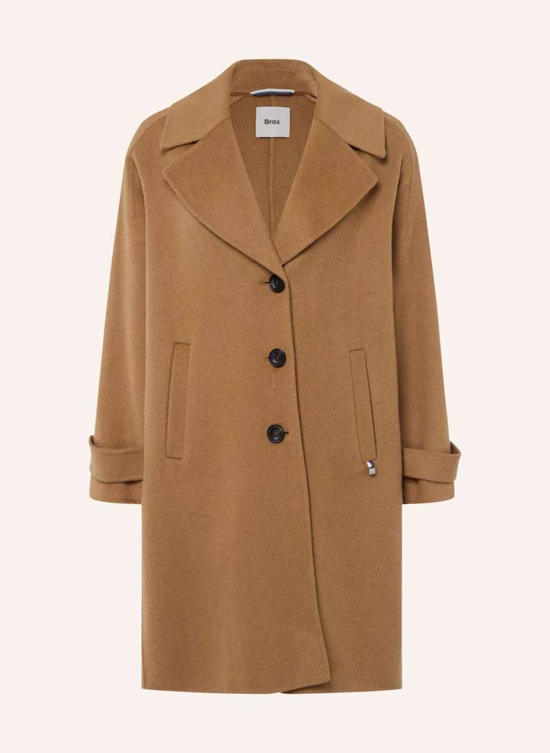 Brax Mantel|Doubleface Style London beige von BRAX