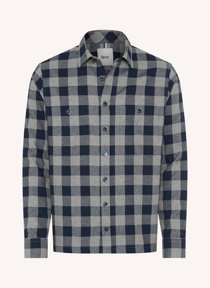 Brax Overshirt Style Kay blau von BRAX