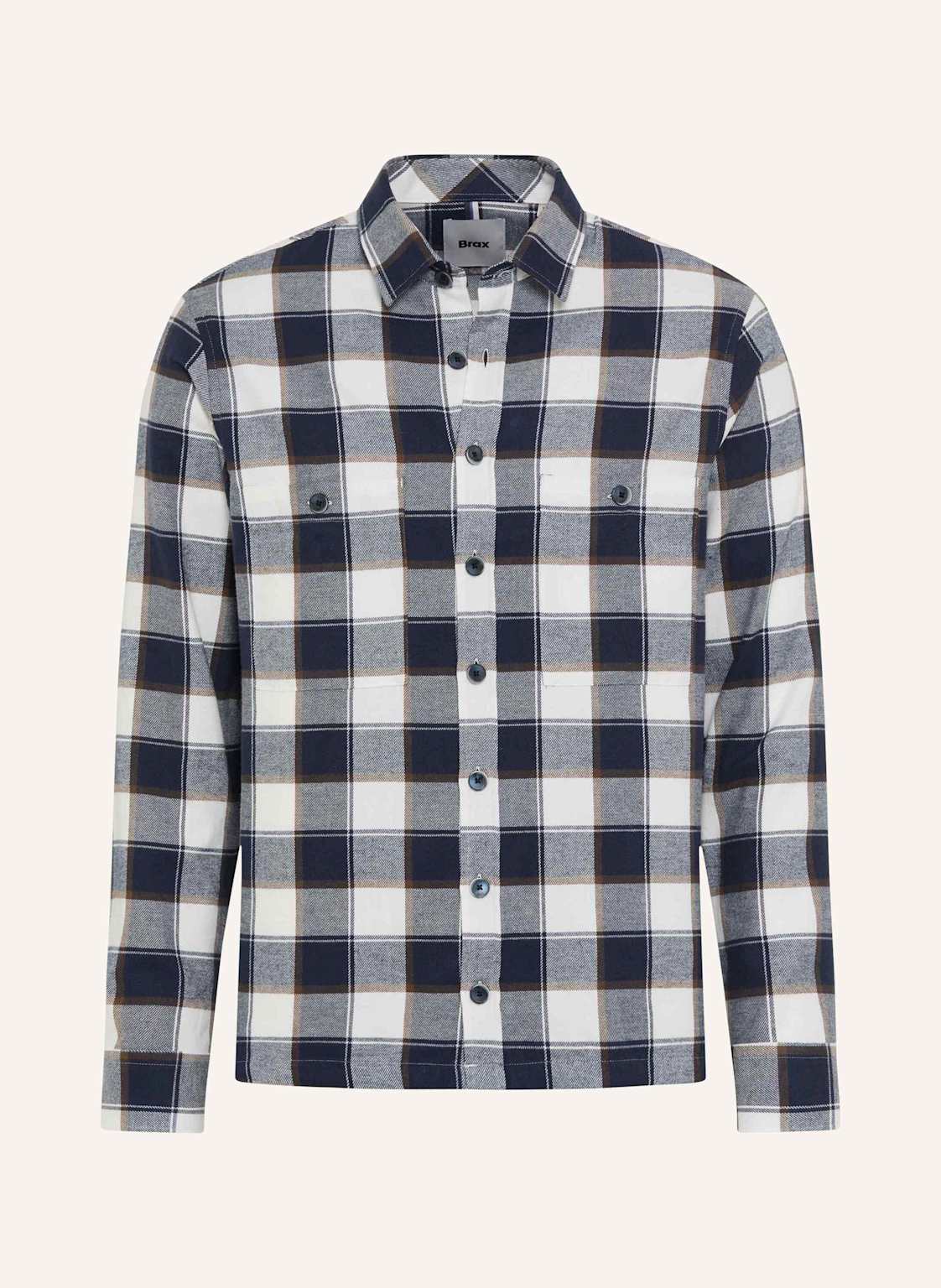 Brax Overshirt Style Kay blau von BRAX