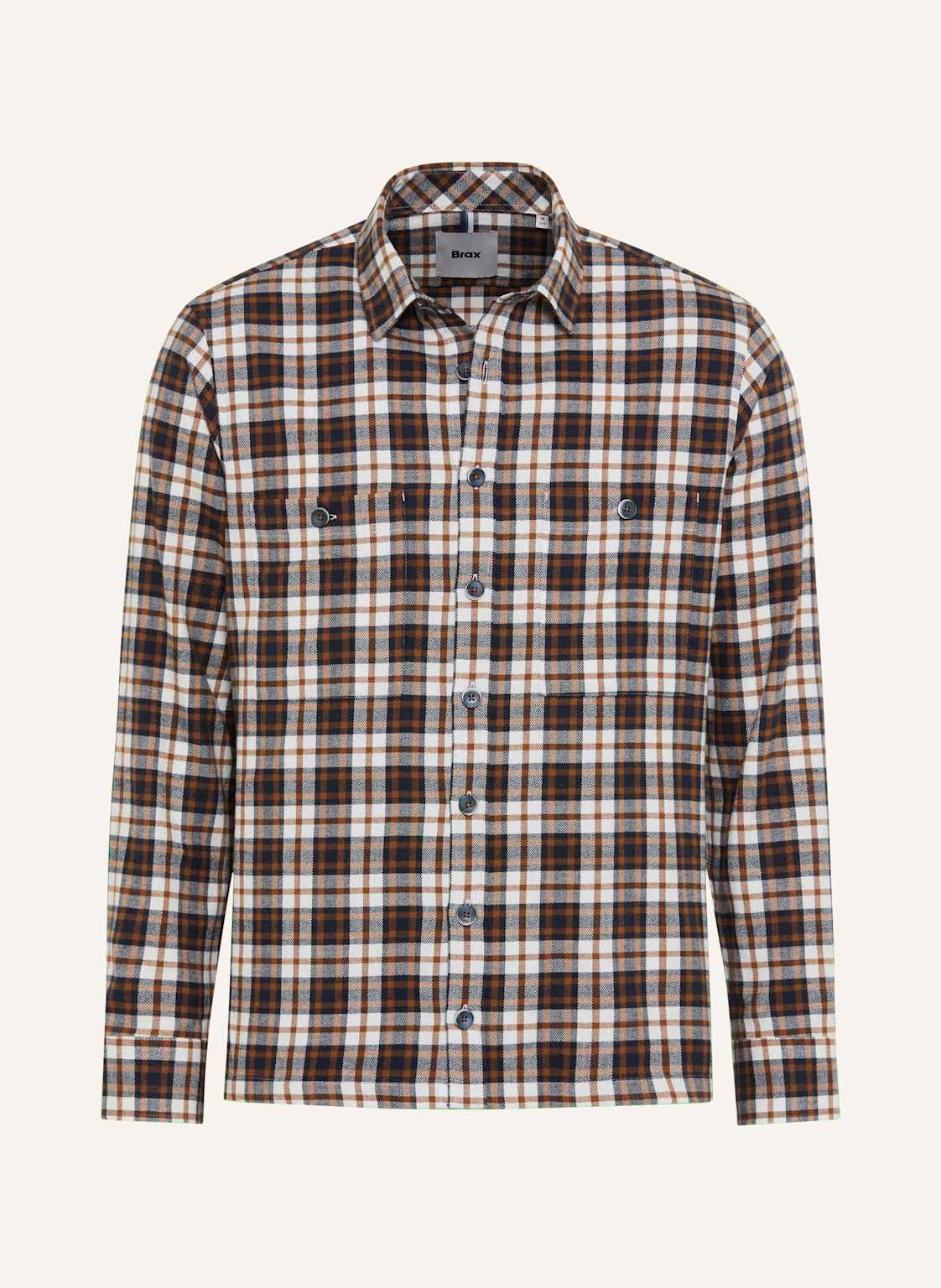 Brax Overshirt Style Kay braun von BRAX