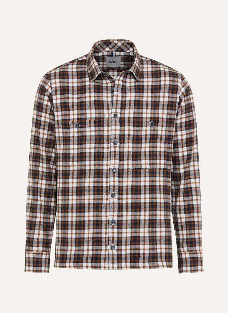 Brax Overshirt Style Kay braun von BRAX