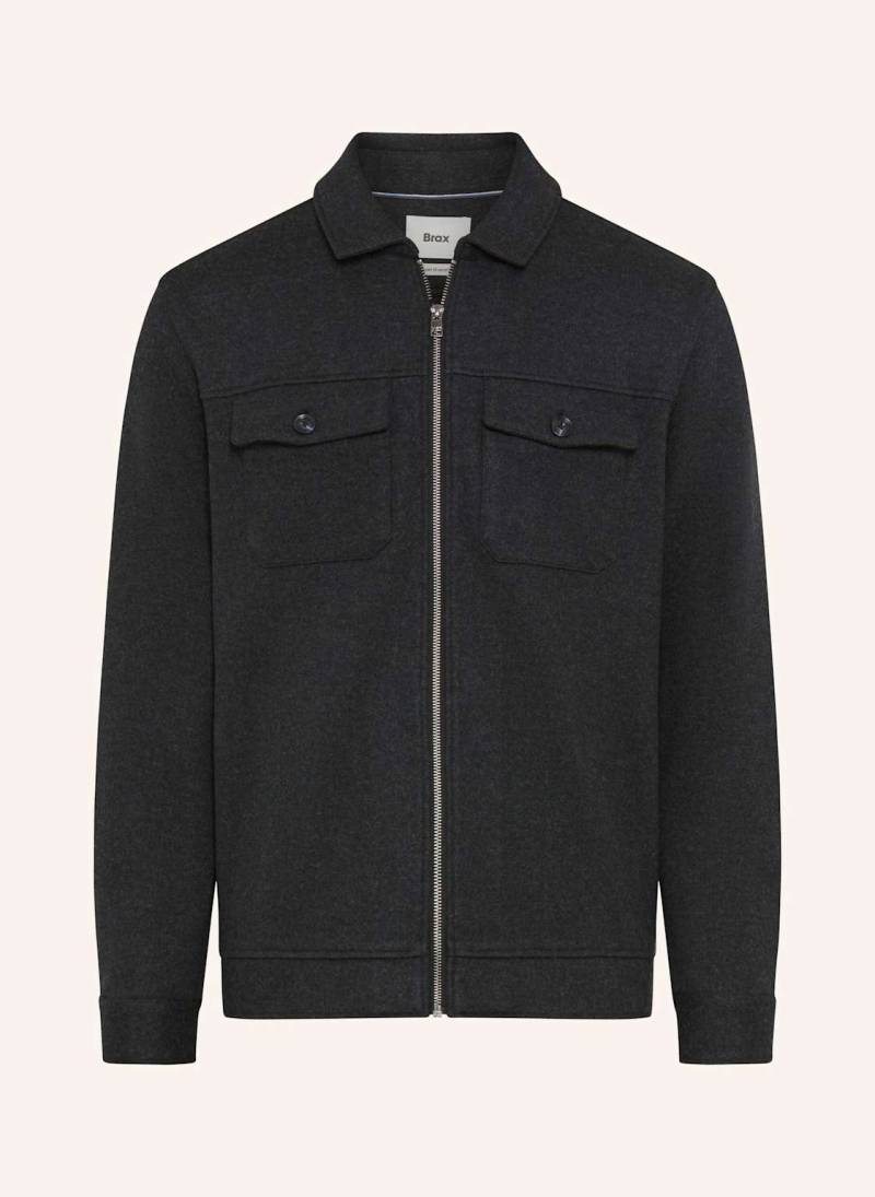 Brax Overshirt Style Santiago grau von BRAX
