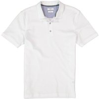 Brax Herren Polo-Shirt weiß Baumwoll-Piqué von BRAX