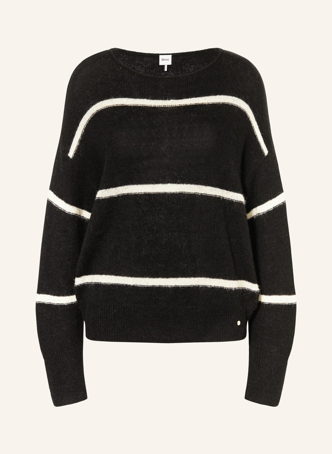 Brax Pullover Lisa Mit Glitzergarn schwarz von BRAX