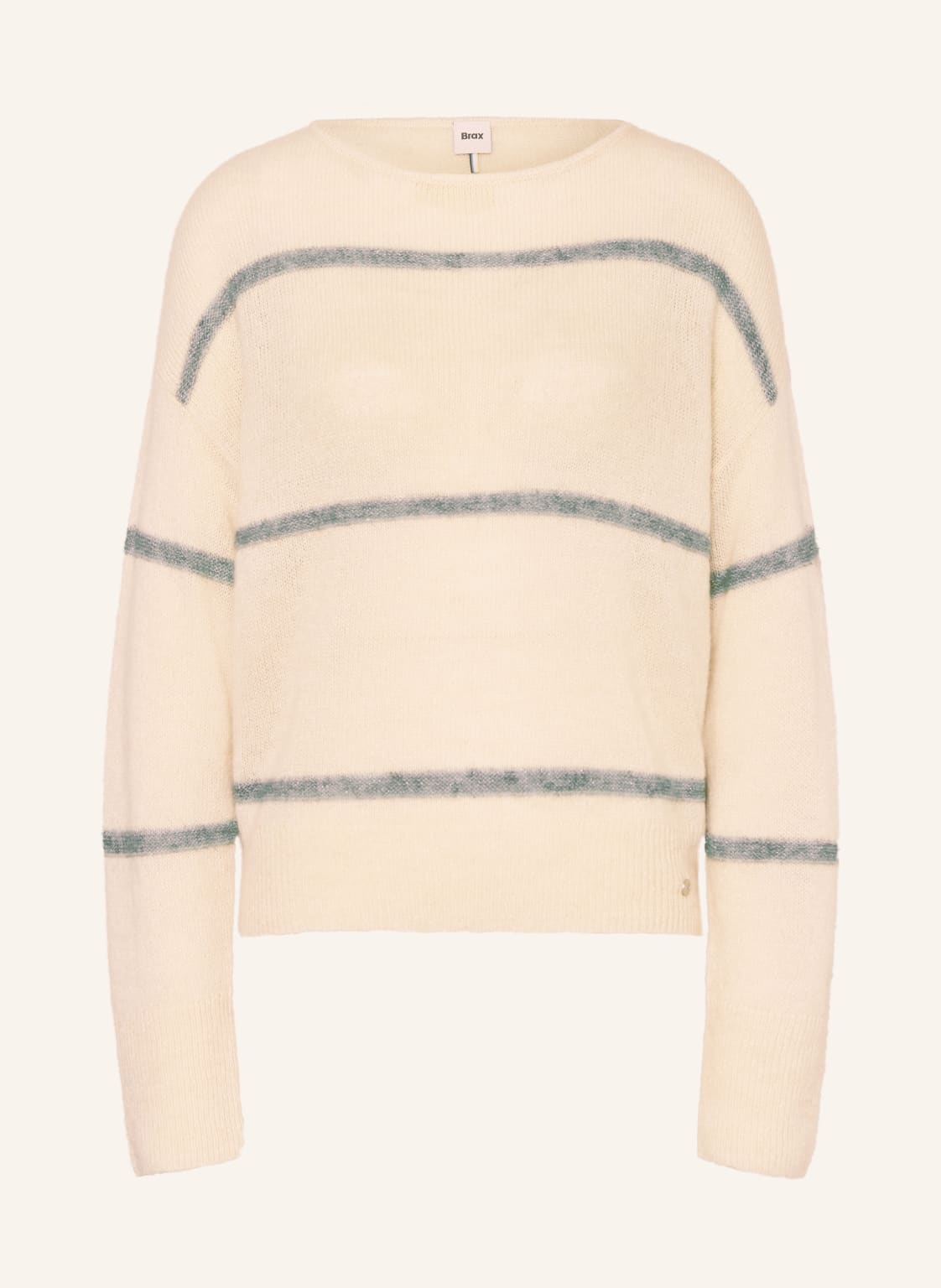 Brax Pullover Lisa Mit Glitzergarn weiss von BRAX