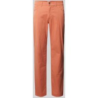 Brax Regular Fit Chino im 5-Pocket-Design Modell 'ULTRALIGHT' in Orange, Größe 34/32 von BRAX
