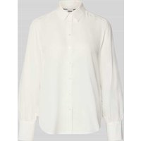 Brax Regular Fit Hemdbluse mit Manschetten Modell 'STYLE.VIC' in Offwhite, Größe 36 von BRAX