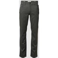 Brax Regular Fit Hose im 5-Pocket-Design Modell 'CADIZ' in Oliv, Größe 36/32 von BRAX