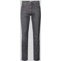 Brax Regular Fit Jeans im 5-Pocket-Design Modell 'CADIZ' in Anthrazit, Größe 38/30 von BRAX