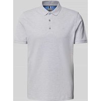 Brax Regular Fit Poloshirt mit Label-Print Modell 'Pete' in Hellgrau, Größe L Brax Regular Fit Poloshirt mit Label-Print Modell 'Pete' in Hellgrau, Größe L von BRAX