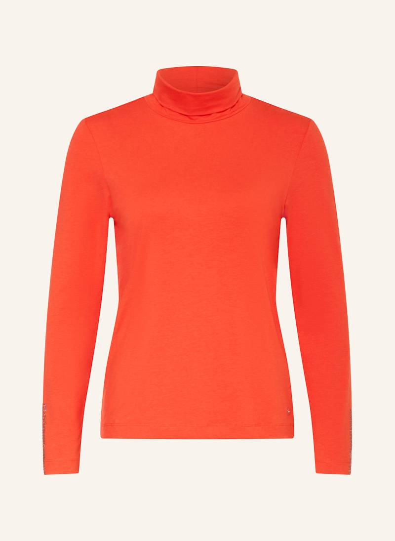 Brax Rollkragenshirt Carina L orange von BRAX