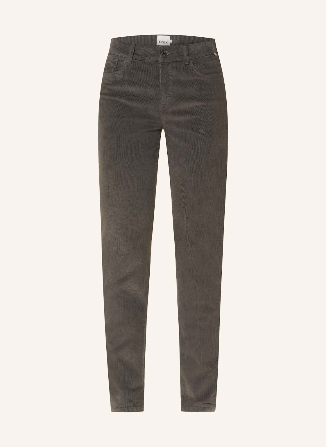 Brax Skinny Jeans Shakira Aus Cord grau von BRAX
