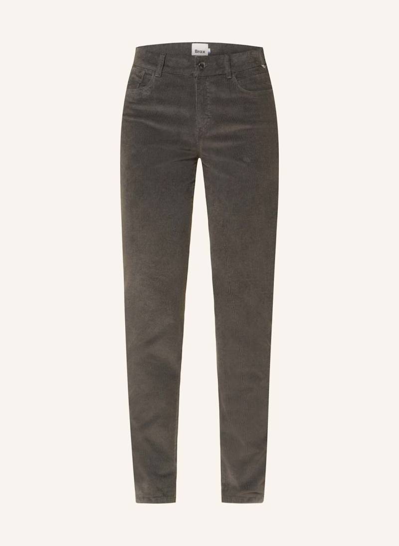 Brax Skinny Jeans Shakira Aus Cord grau von BRAX