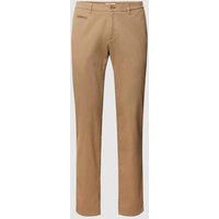 Brax Slim Fit Chino mit französischen Eingrifftaschen Modell 'Fabio' in Beige, Größe 31/32 von BRAX