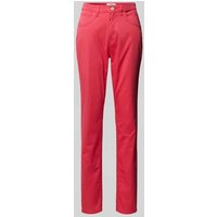 Brax Slim Fit Hose mit Eingrifftaschen Modell 'STYLE.MARY' in Pink, Größe 38 von BRAX