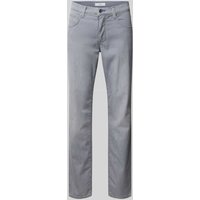 Brax Slim Fit Jeans im 5-Pocket-Design Modell 'CADIZ' in Silber, Größe 36/32 von BRAX