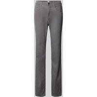 Brax Slim Fit Jeans im 5-Pocket-Design Modell 'STYLE.MARY' in Dunkelgrau, Größe 48 von BRAX