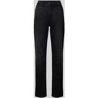 Brax Slim Fit Jeans mit Gürtelschlaufen Modell 'Style.Carola Thermo' in Anthrazit, Größe 42K von BRAX