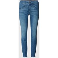 Brax Slim Fit Jeans mit verkürztem Bein Modell 'STYLE.ANA' in Blau, Größe 42 von BRAX