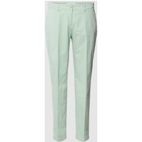 Brax Slim Fit Stoffhose mit Bügelfalten Modell 'STYLE.MARON' in Mint, Größe 38K von BRAX