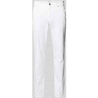 Brax Stoffhose mit 5-Pocket-Design Modell 'CADIZ' in Weiss, Größe 34/36 von BRAX