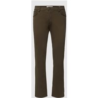 Brax Straight Fit Hose mit Label-Detail Modell 'Cadiz' in Khaki, Größe 38/32 Brax Straight Fit Hose mit Label-Detail Modell 'Cadiz' in Khaki, Größe 38/32 von BRAX