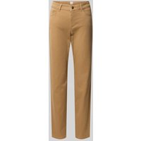 Brax Straight Fit Jeans im 5-Pocket-Design Modell 'STYLE.SHAKIRA' in Camel, Größe 36K von BRAX