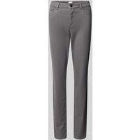 Brax Straight Fit Jeans im 5-Pocket-Design Modell 'STYLE.SHAKIRA' in Dunkelgrau, Größe 40K von BRAX