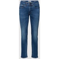 Brax Straight Fit Jeans im Used-Look Modell 'CHRIS' in Hellblau, Größe 40/32 von BRAX