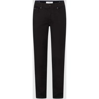 Brax Straight Fit Jeans mit Stretch-Anteil Modell 'Cadiz' in Black, Größe 36/36 von BRAX